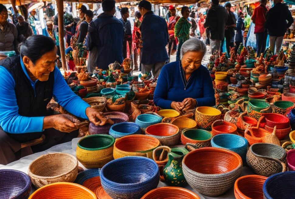 Penjualan Souvenir Lokal