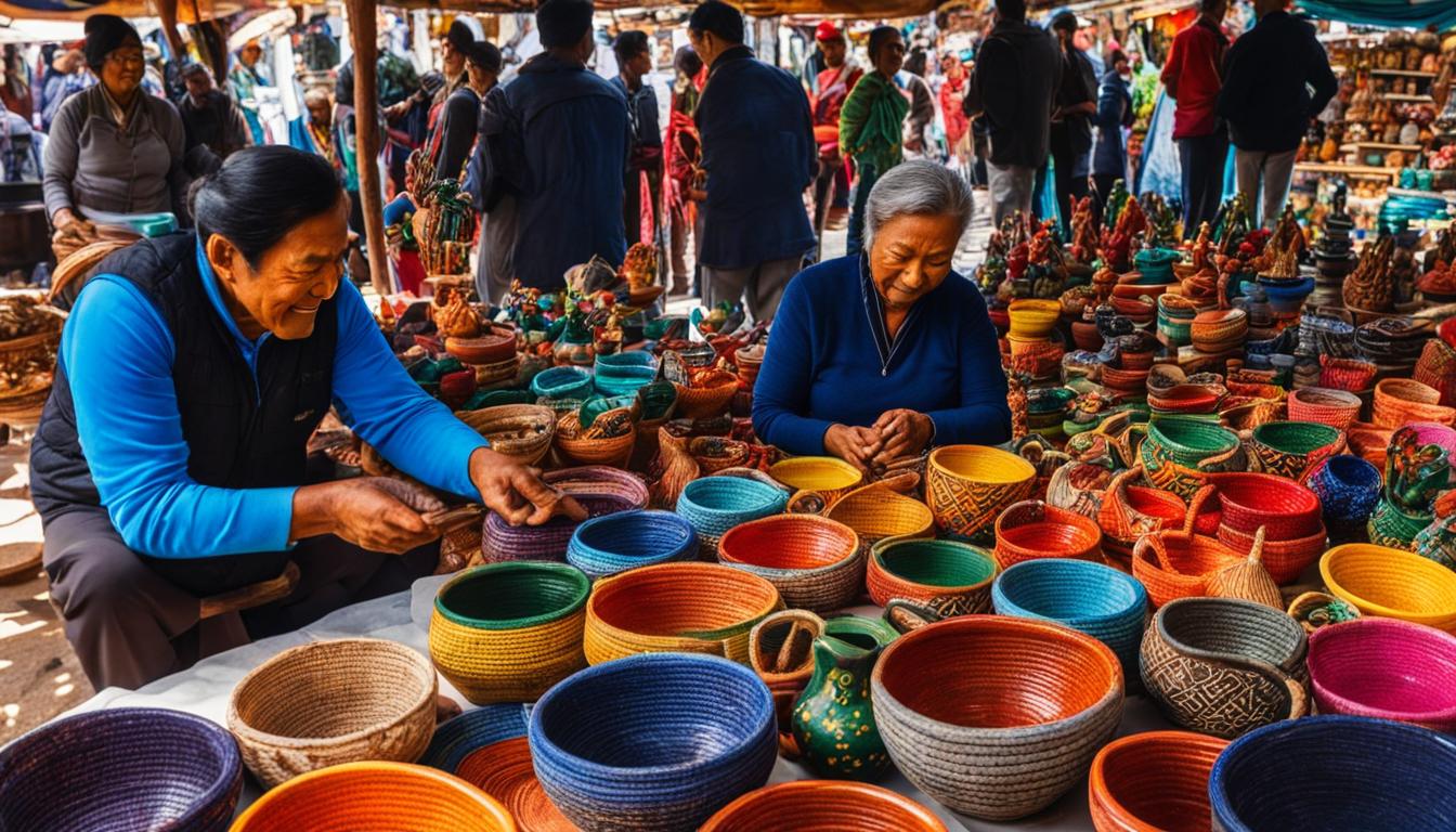 Penjualan Souvenir Lokal