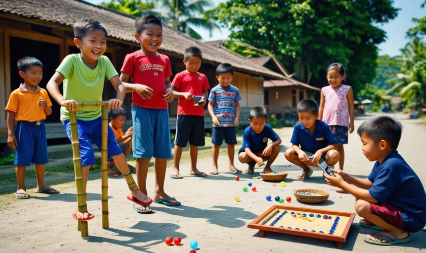 10 Permainan Tradisional Yang Hampir Punah Di Indonesia